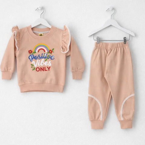 OK Baby - 2 Pieces - Suit Set - Blue - Positive Vibes