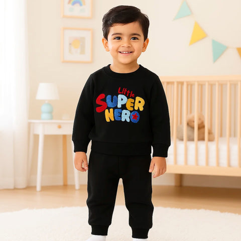 Wow - 2 Pieces - Suit Set - Black - Hero - 25