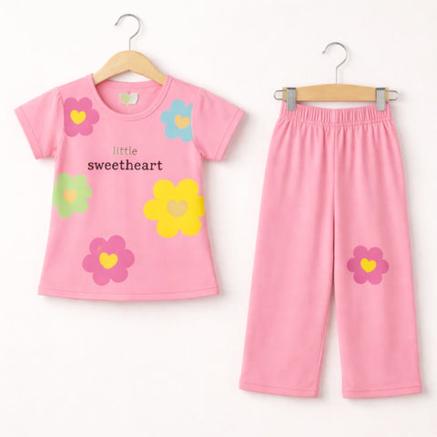 ANT - 2 Pieces - Suit Set - Pink - Sweetheart