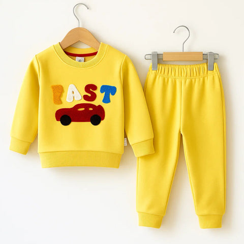 Wow - 2 Pieces - Suit Set - Yellow - Fast