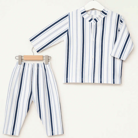 TBS - Night Suit - Vol-01-25 - White - Stripes