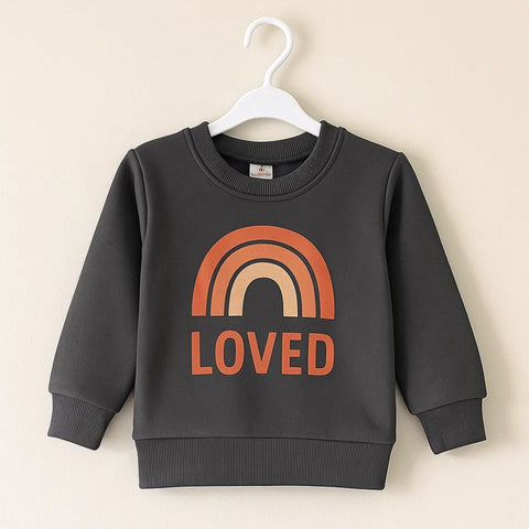 TBS - Sweat Shirt - Charcoal - Loved