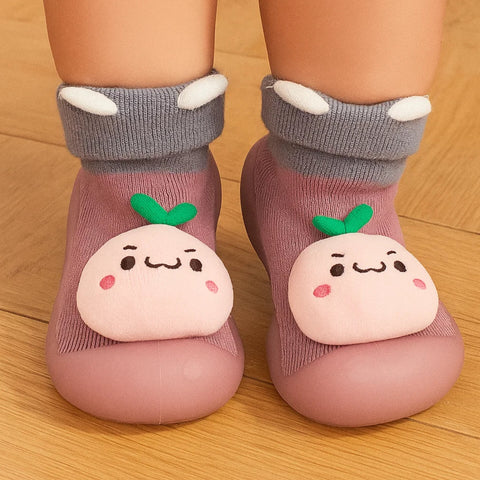 Skidders - Grey & Pink - Fruit