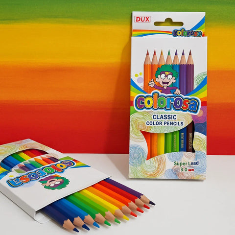 Dux  - Pack of 12 - Color Pencils - 6124