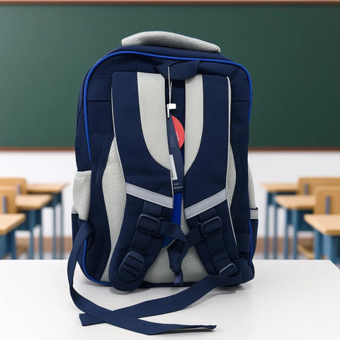 School Bag - Buka-K - Navy Blue