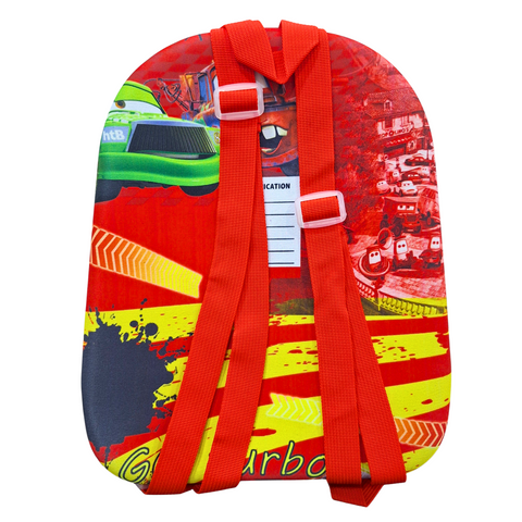 Street Six - Multi-Purpose Backpack - Red - Cars