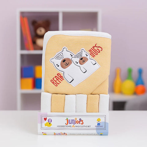 7 Pieces - Junior's - Bath Towel Gift Set