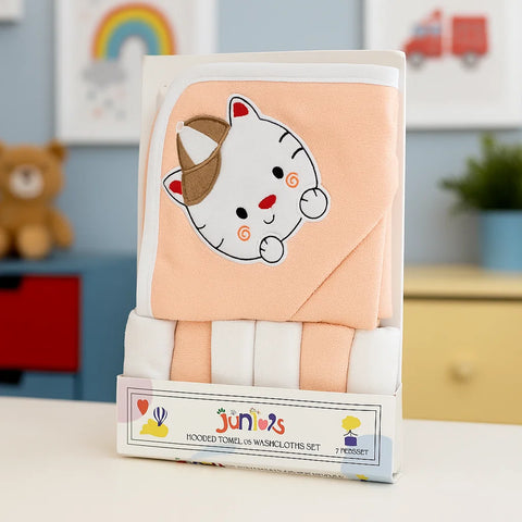 7 Pieces - Junior's - Bath Towel Gift Set