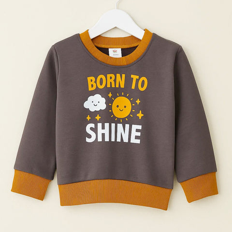 TBS - Sweat Shirt - Dusty Grey - Born to Shine
