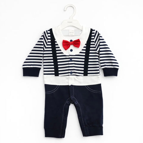 Tedmimak - Romper - Navy - Stripes - China