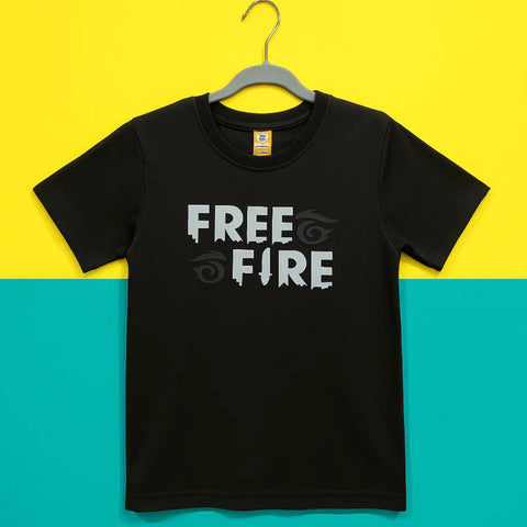 H&G - Free Fire - T-Shirt - Black