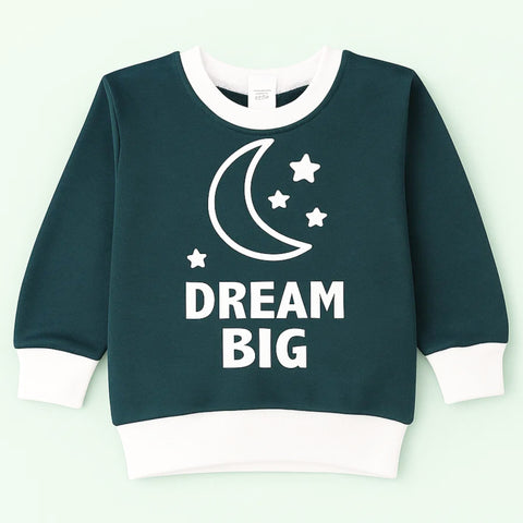 TBS - Sweat Shirt - Dark Green - Dream Big