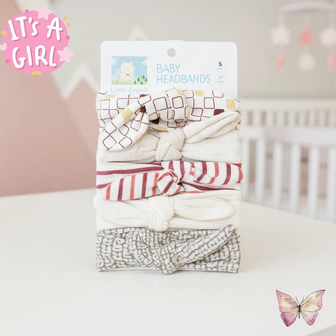 Baby Head Bands - Pack of 5