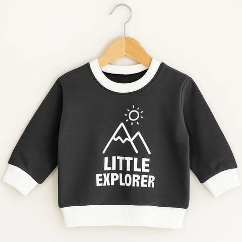 TBS - Sweat Shirt - Charocal - Little Explorer