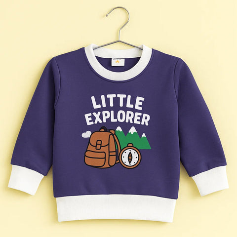 TBS - Sweat Shirt - Midnight Purple - Time