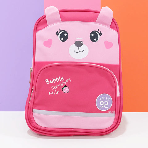 School Bag - Pink - Strawberry - DW02