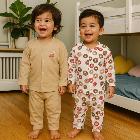 TBS - Pack of 2 - Night Suits - Skin & Donuts