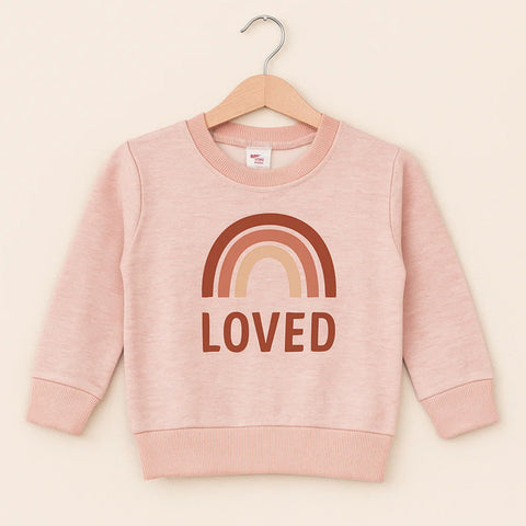 TBS - Sweat Shirt - Pink - Loved