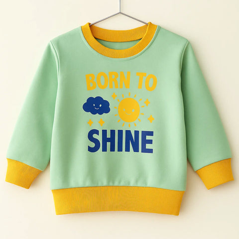 TBS - Sweat Shirt - Sage Green - Born to Shine