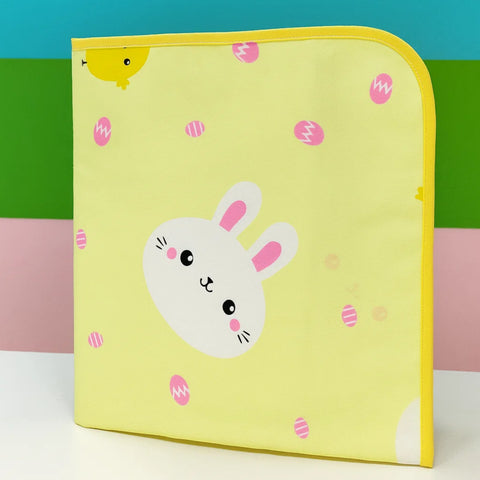 Diaper Changing Sheet - Medium - 27*19 Inches - Yellow - Duck