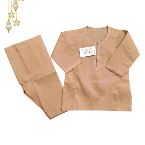 TBS - Kurta Shalwar - Vol 25 - Light Brown