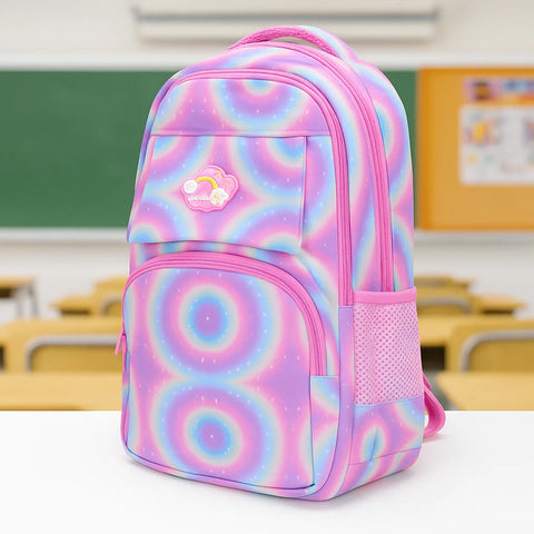 School Bag - Multi-Color - Rainbow - DW20