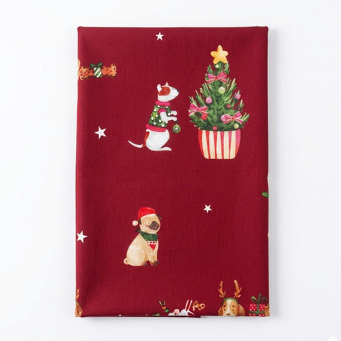 Diaper Changing Mat - Red - Christmas - (36*24 Inches)