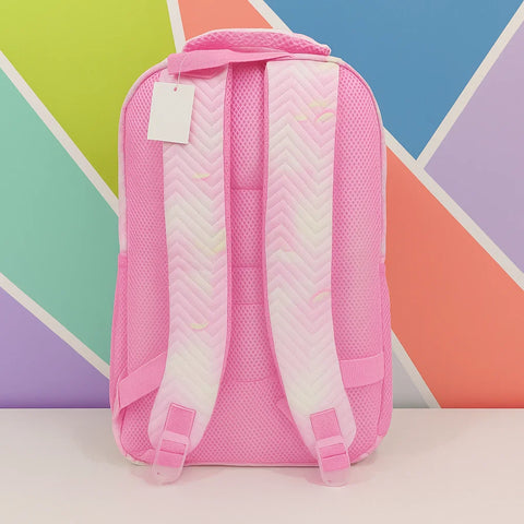 School Bag - Light Pink - Rainbow - DW17