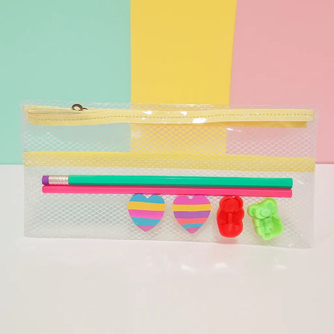 7 Pieces - Pouch Stationery Gift Set - 0001