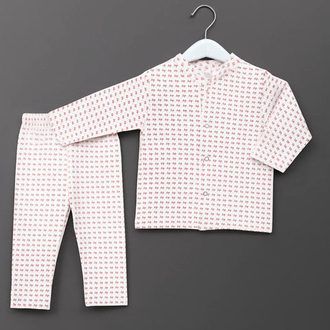 TBS - Night Suit - Pink - Flowers