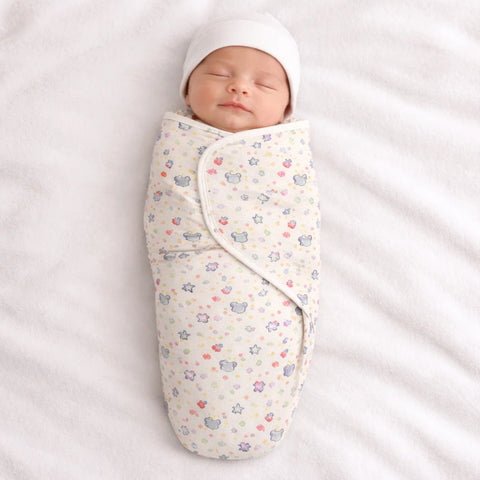 Little Angels - Swaddle Wrap - Cream - Animal Kingdom