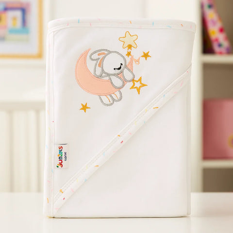 Junior's Baby Wrapping Sheet - Stars & Moon