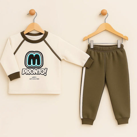 2 Pieces - Suit Set - White - Pronto