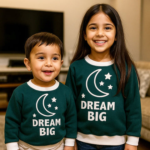 TBS - Sweat Shirt - Dark Green - Dream Big