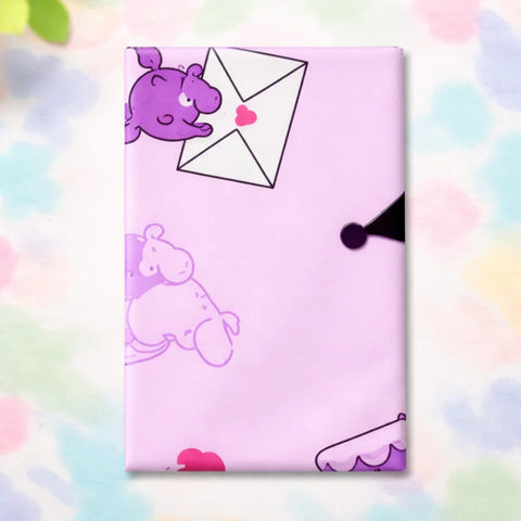 Diaper Changing Mat - Purple - Envelope - (36*24 Inches)