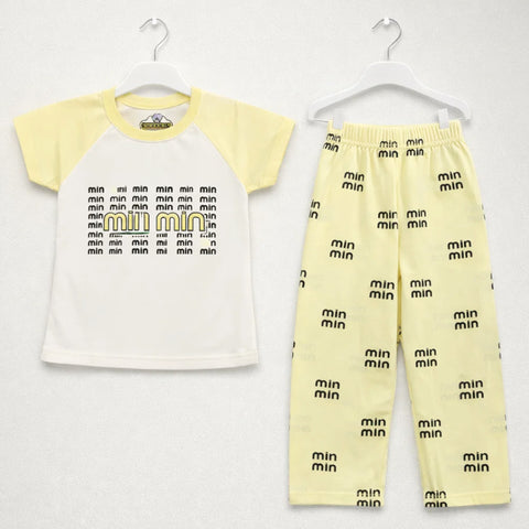 ANT - 2 Pieces - Suit Set - Yellow - Minmi