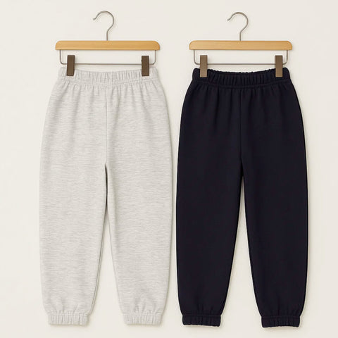 TBS - Pack of 2 - Fleece Trousers - Grey & Deep Navy