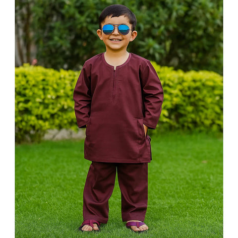 TBS - Kurta Shalwar - Vol 25 - Maroon