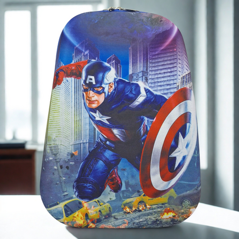 Street Six - Multi-Purpose Backpack - Blue - Captain America