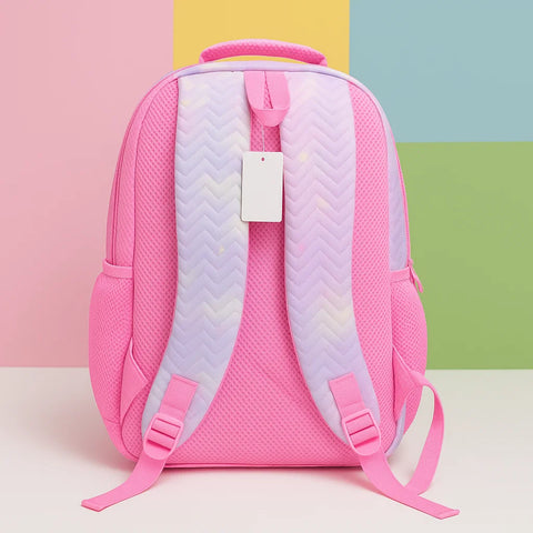 School Bag - Purple - Rainbow - DW17