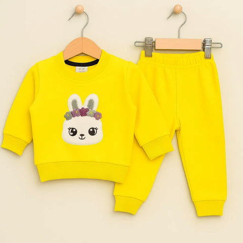 Wow - 2 Pieces - Suit Set - Yellow - Rabbit - 25