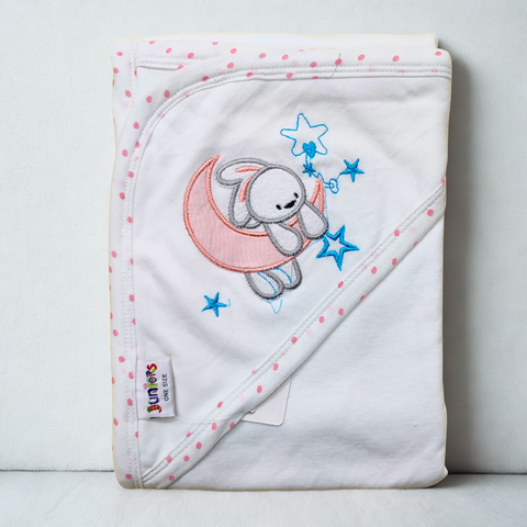 Junior's Baby Wrapping Sheet - Stars & Moon