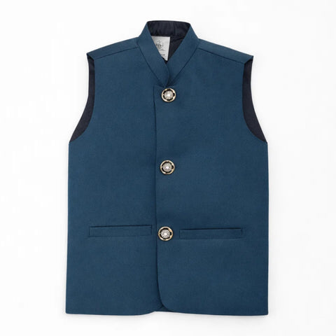 AN - Waist Coat - Zinc - Plain