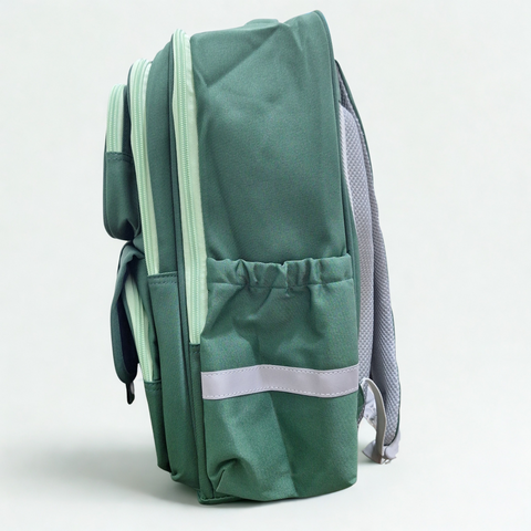 School Bag - Green - Bear - DW08