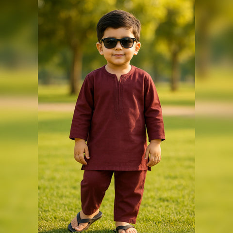 TBS - Kurta Shalwar - Vol 25 - Maroon