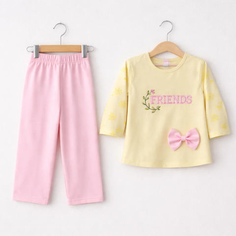 ANT - 2 Pieces - Suit Set - Pink - Friends