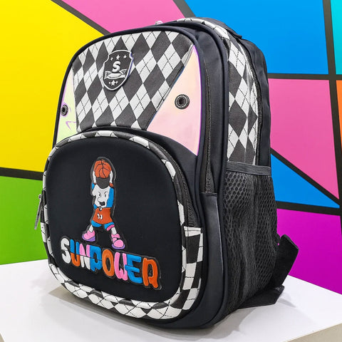 School Bag - Black - Sun Power