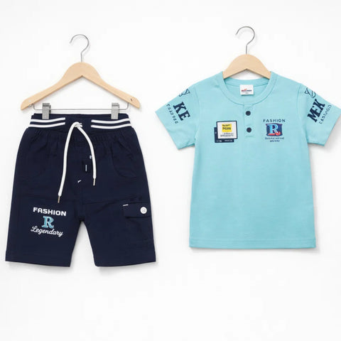 ZS - T-Shirt & Short - Blue - Future