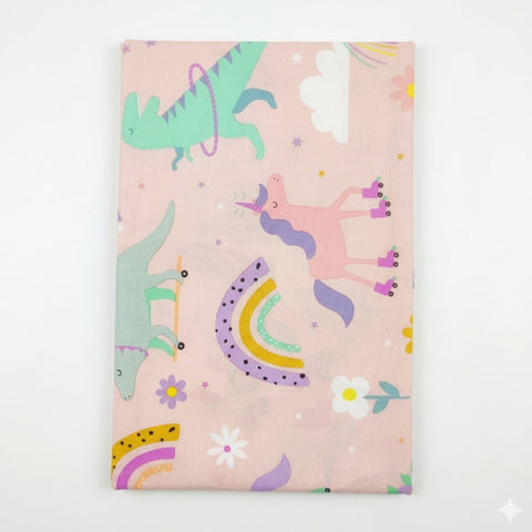 Diaper Changing Mat - Pink - Unicorn - (36*24 Inches)