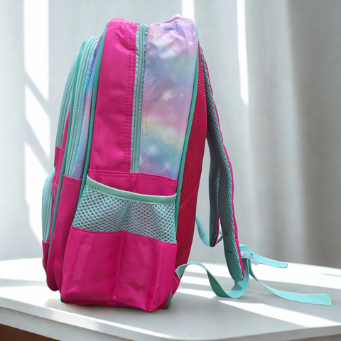 School Bag - Pink - Lovely Cat- DW10